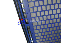 Hookstrip Flat Screens D 500 Series Shale Shaker Screen With 2 / 3 Layers