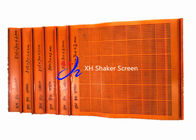 Linear Red Orange Yellow Polyurethane Screen Panels Not Easy To Block Holes
