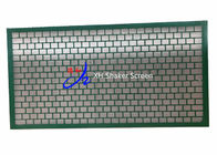 Stainless Steel Plate Vortex Shale Shaker Screen 1167 * 610*25mm In Green