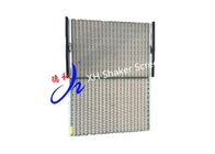 Oil And Gas Wave Type  Rock Shaker Screen For Solid Control System
