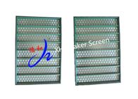 Green Color Rock Shaker Screen 20-325 Mesh Steel 1250 * 850mm For Mud Cleaner