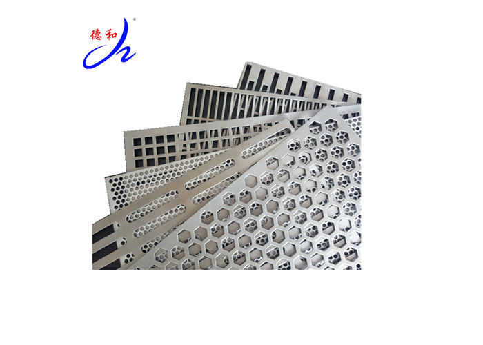 Building Perforated Metal Sheet Facade Stainless Steel Of Different Materials Holes