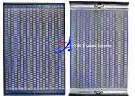 Replacement 500 Flat Vibrating Screen Wire Mesh Stainless Steel 1050 * 695mm