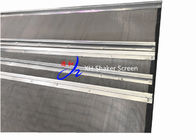 Brandt Shale Shaker Screen , Steel Frame Vibrating Screen 1220 * 1524 Mm 4 *5 / B40