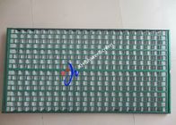 Stainless Steel Wire Mesh Hookstrip Rock Shaker Screen Wave Type For Waste Management