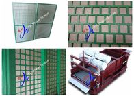 Flat Scomi Shaker Screen With Steel Frame For Drilling Mud Test Equipment