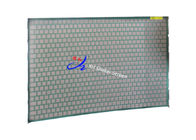 304 &amp; 316L Wave Types And Flat Hookstrip Oilfield Screens For Oil Rig Operator