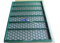 Mesh Cloth Brandt 304 And 316 Brandt Shaker Screens with Rubber For NOV Shakers