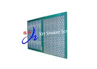Green Color Brandt Shaker Screens SS304 / 316 Material For Oil Drilling