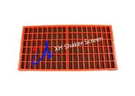 SS316 Orange Color Swaco Mongoose Vibrating Screen For Oil And Gas Equipment