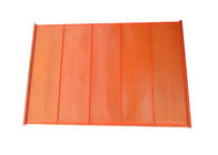 Red Wear Resistant Polyurethane Screen For Shale Shaker 300x1200mm Size