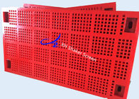 Longer Working Life Polyurethane Screen Mesh Square Hole Shape With 10mm Thickness