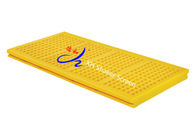 Longer Working Polyurethane Screen Mesh Square Hole Shape With 10mm Thickness