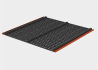 Tension Rubber Screen Polyurethane Screen Mesh For Mining Fluid Systems