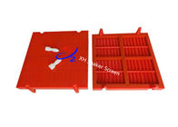 Abrasion Resistant Polyurethane Screen Mesh , Dewatering Screen Square Hole