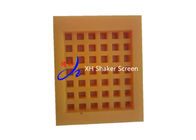 Mining Vibrator Polyurethane Screen Panels Customized Pu Screen Mesh Dewatering
