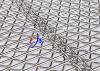 High Carbon Steel W Perforated Mesh Panels Self Cleaning Screen For Aggregate Industry