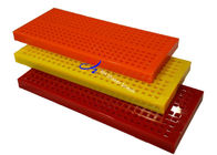OEM Polyurethane Screen Panels Customize Dewatering Modular Derable Vibration