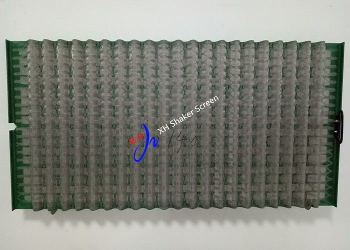 Wave Typed Oil Vibrating Sieving Mesh 1070 X 570 mm For Drilling Waste Management