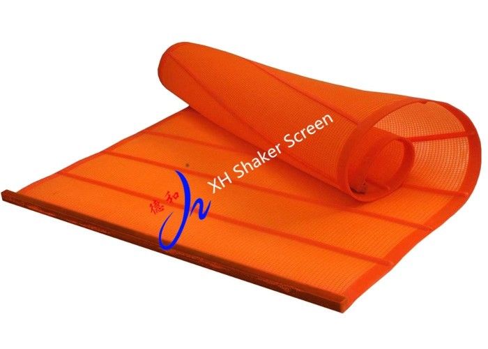 Orange Polyurethane Screen Panels For Mining Industry 1040*700mm , Polyurethane Vibrating Screen