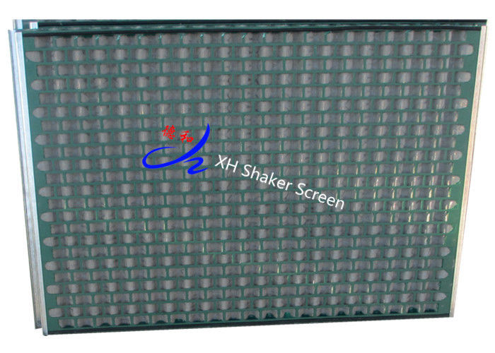 Energy Saving Rock Shaker Screen Flat Type Green &amp; Black Color