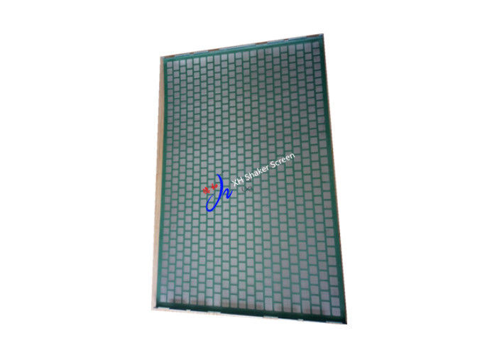 Linear Type Hookstrip Flat Shale Shaker Screen Oil Filter Vibrating Screen