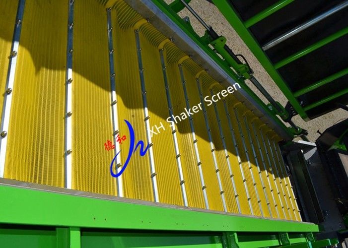 High Precision Polyurethane Screen Panels , Flip Flop Screen For Coal Washing