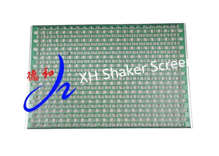 Green Color D2000 Rock Shaker Screen Wave Type 316 Stainless Steel Materials