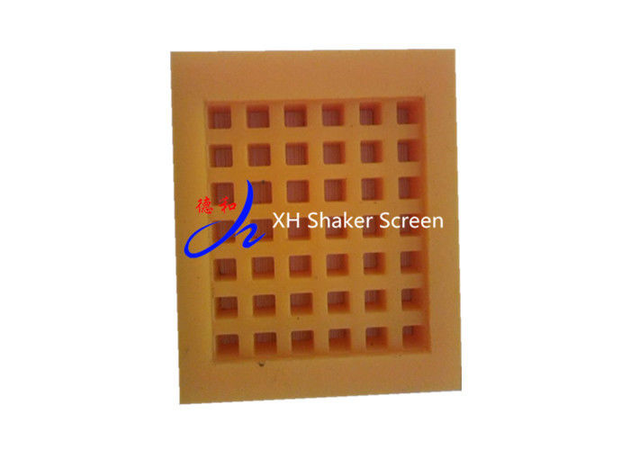 Mining Vibrator Polyurethane Screen Panels , Customized Pu Screen Mesh Dewatering